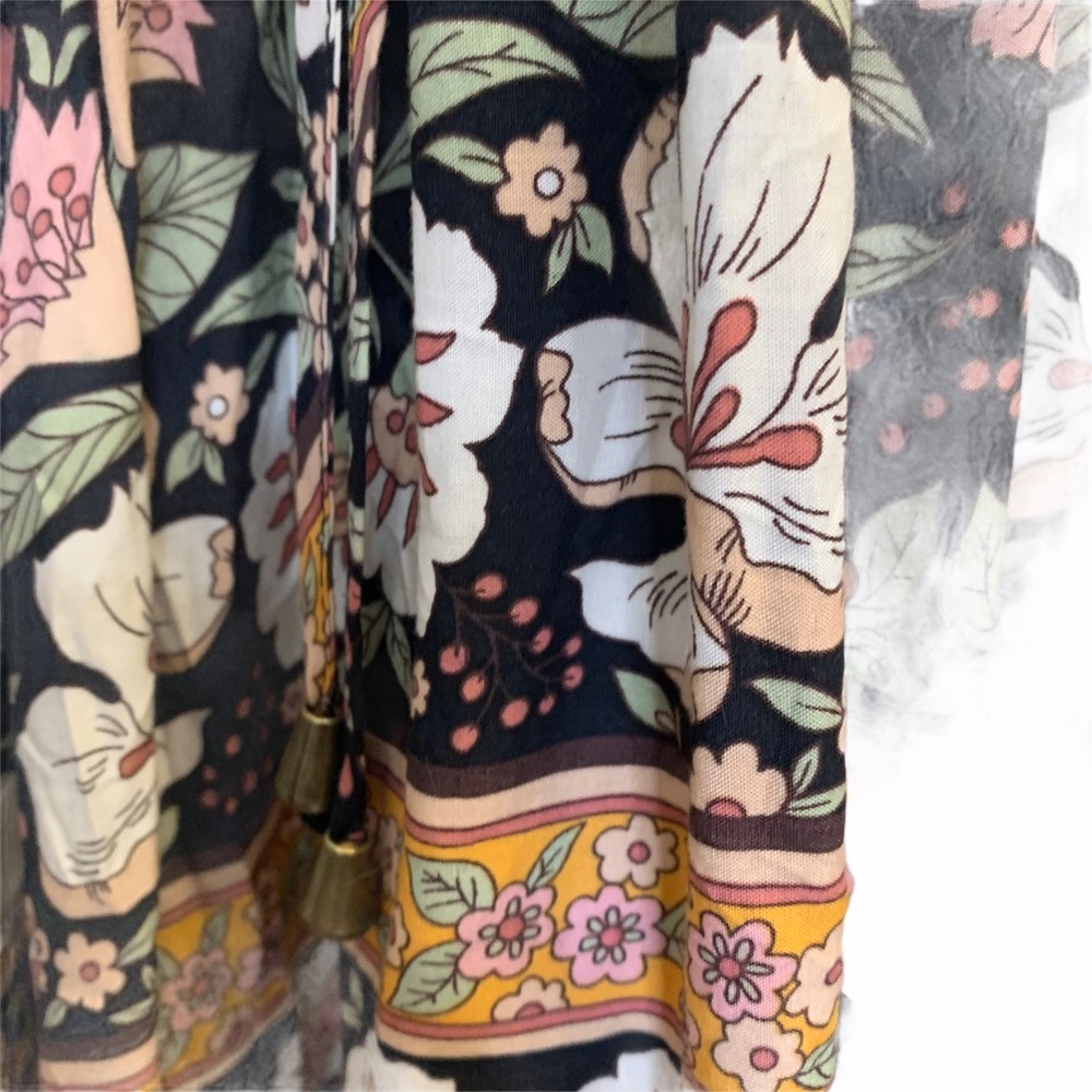 EUC Large Jaase Dewdrop hi-lo rayon skirt - Picture 4 of 11